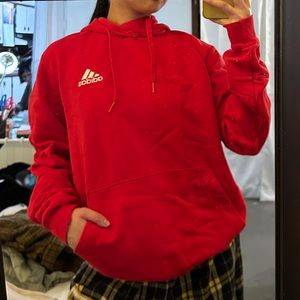 Red Adidas Hoodie